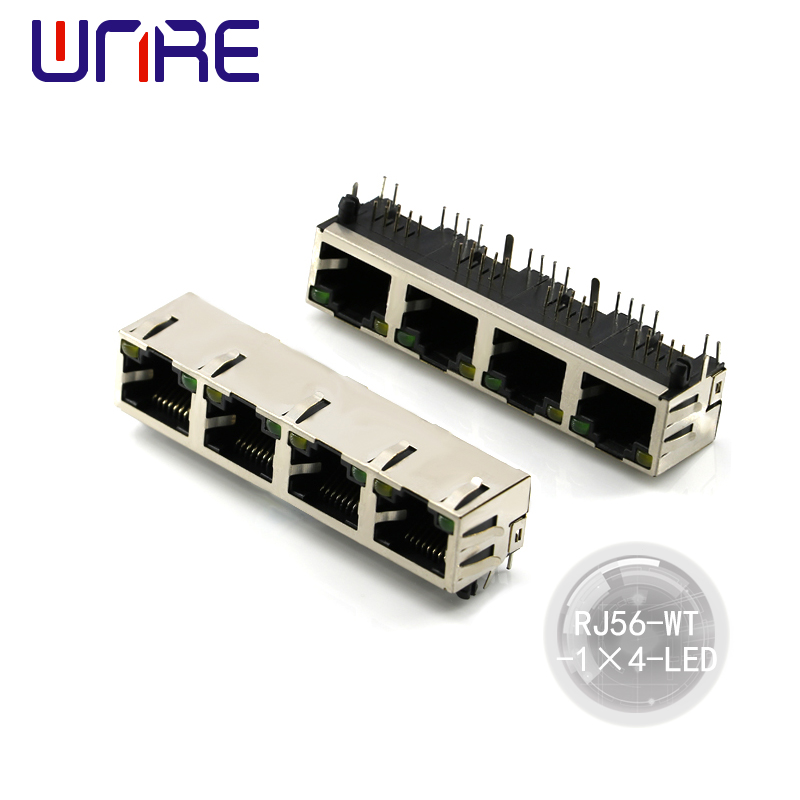 RJ56-WT-1×4-LED
