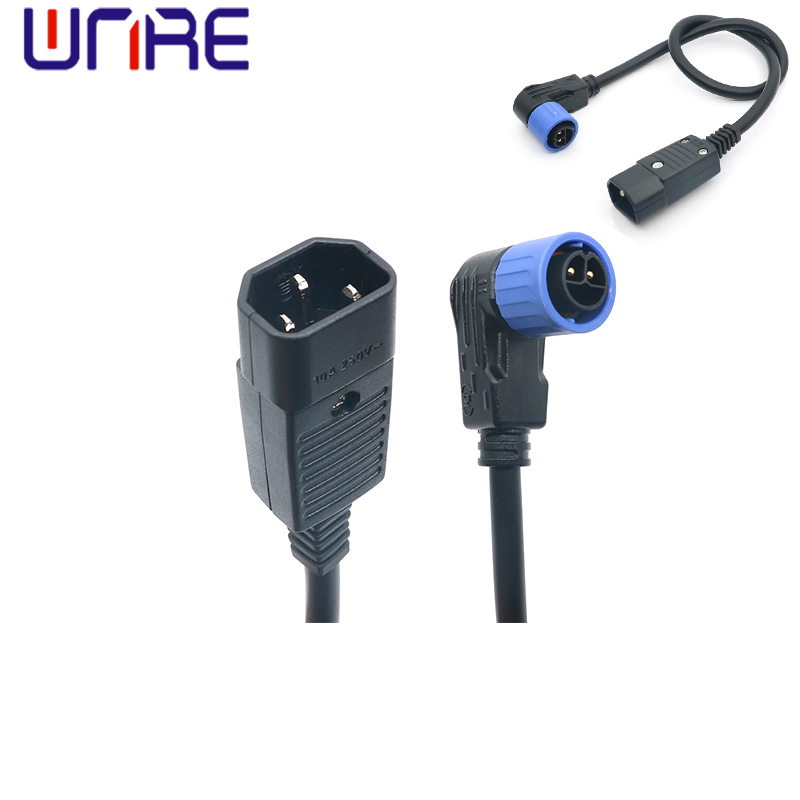 M20-2+0公弯头带AC公头