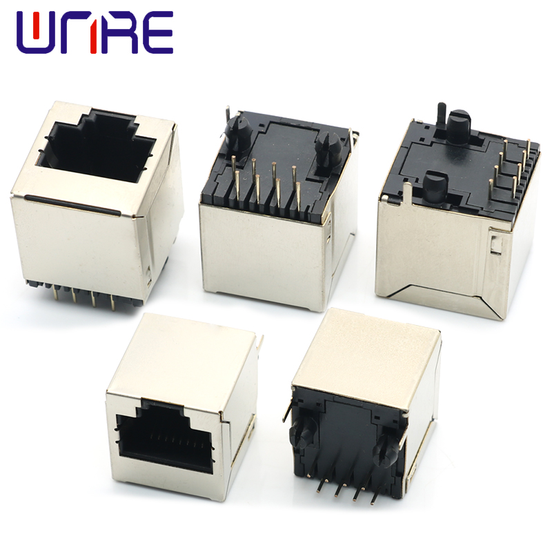 RJ45-524带屏蔽前脚