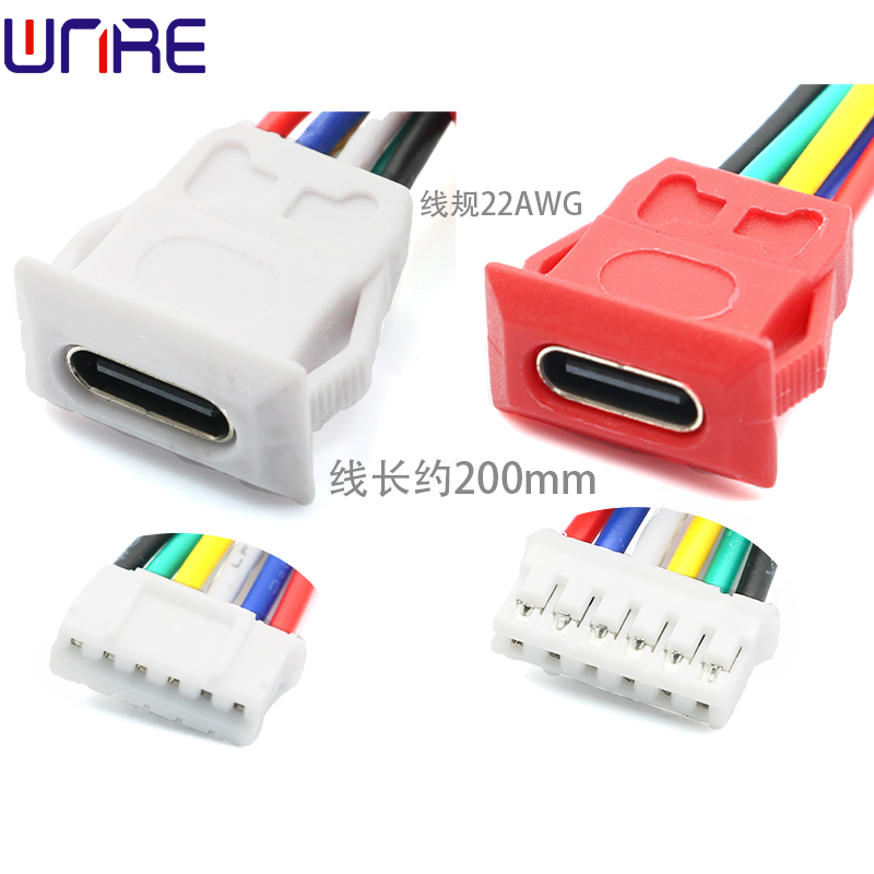 TYPE-C-00270卡扣斜面6P