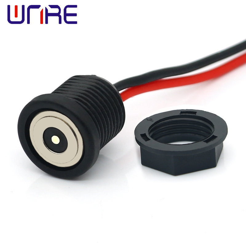 磁吸M12母头带线